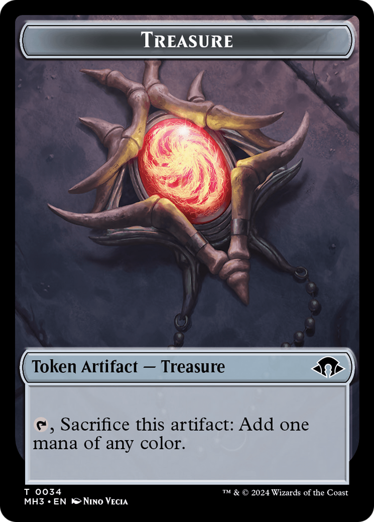 Treasure Token [Modern Horizons 3 Tokens] | Gear Gaming Bentonville