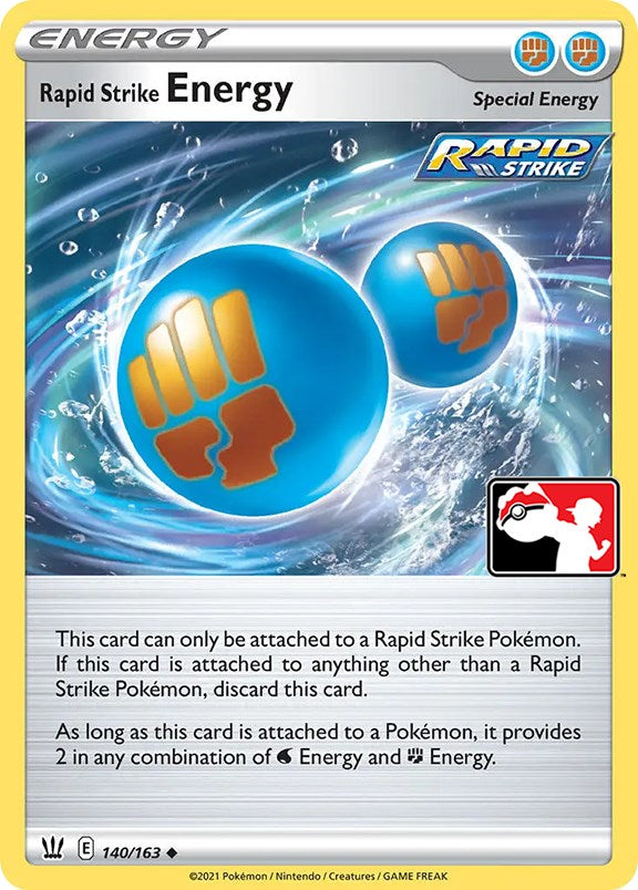 Rapid Strike Energy (140/163) [Prize Pack Series Two] | Gear Gaming Bentonville