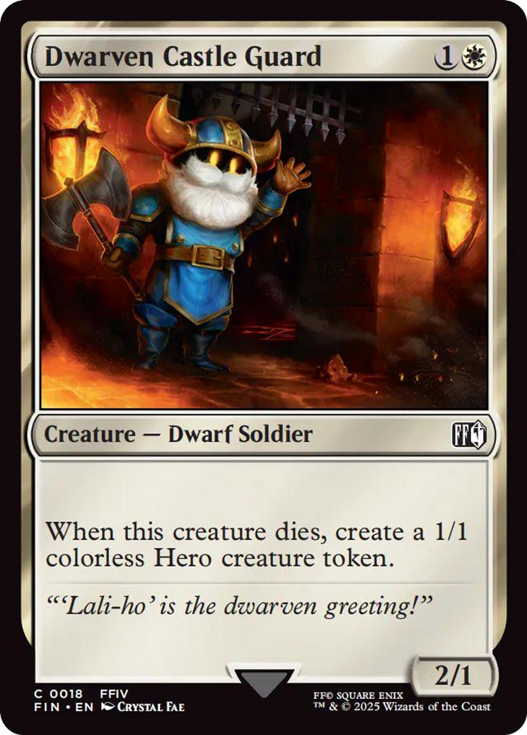 Dwarven Castle Guard [FINAL FANTASY] | Gear Gaming Bentonville