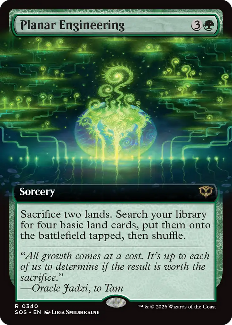 Planar Engineering (Extended Art) [Secrets of Strixhaven] | Gear Gaming Bentonville