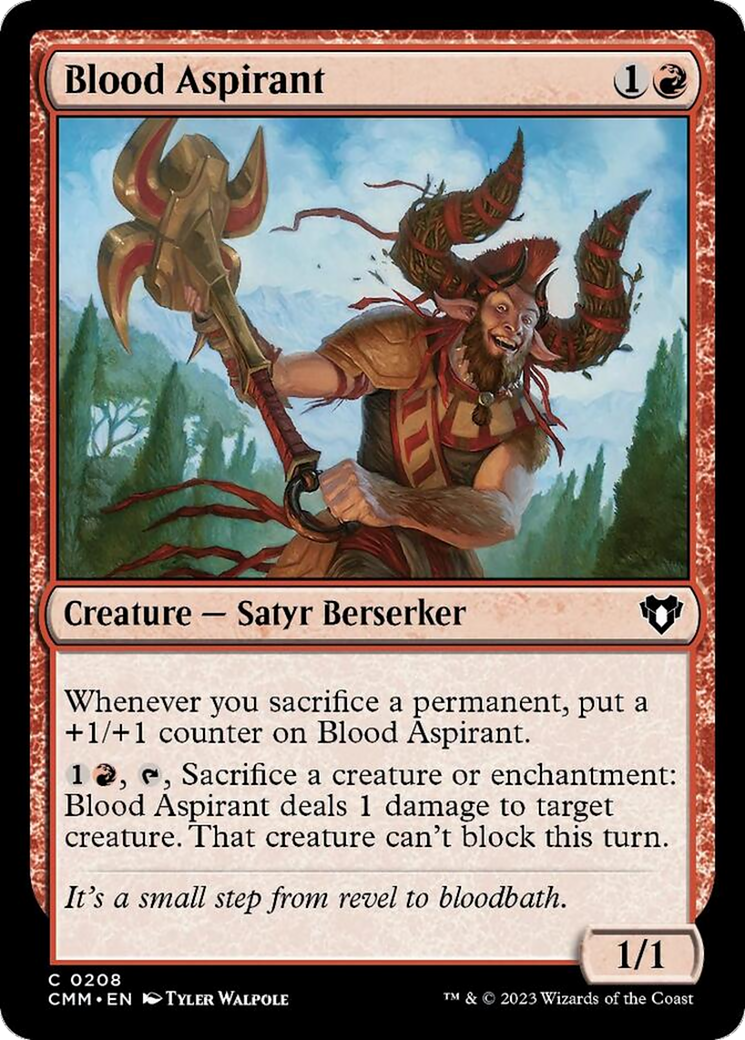 Blood Aspirant [Commander Masters] | Gear Gaming Bentonville