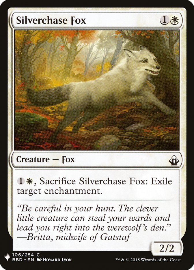 Silverchase Fox [Mystery Booster] | Gear Gaming Bentonville