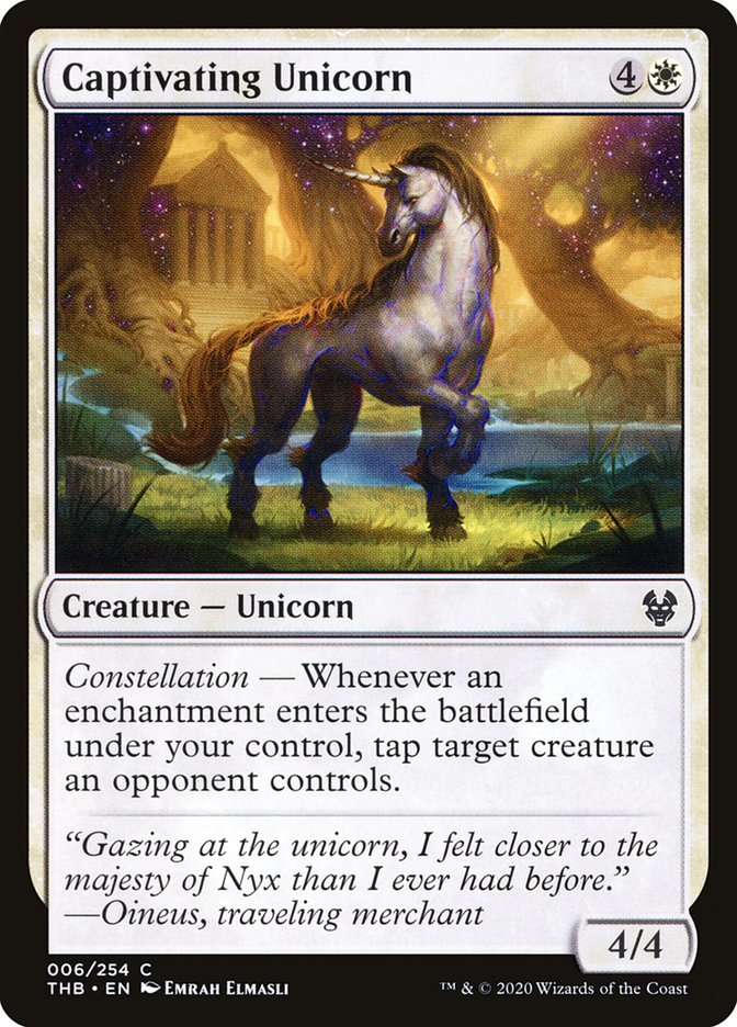 Captivating Unicorn [Theros Beyond Death] | Gear Gaming Bentonville