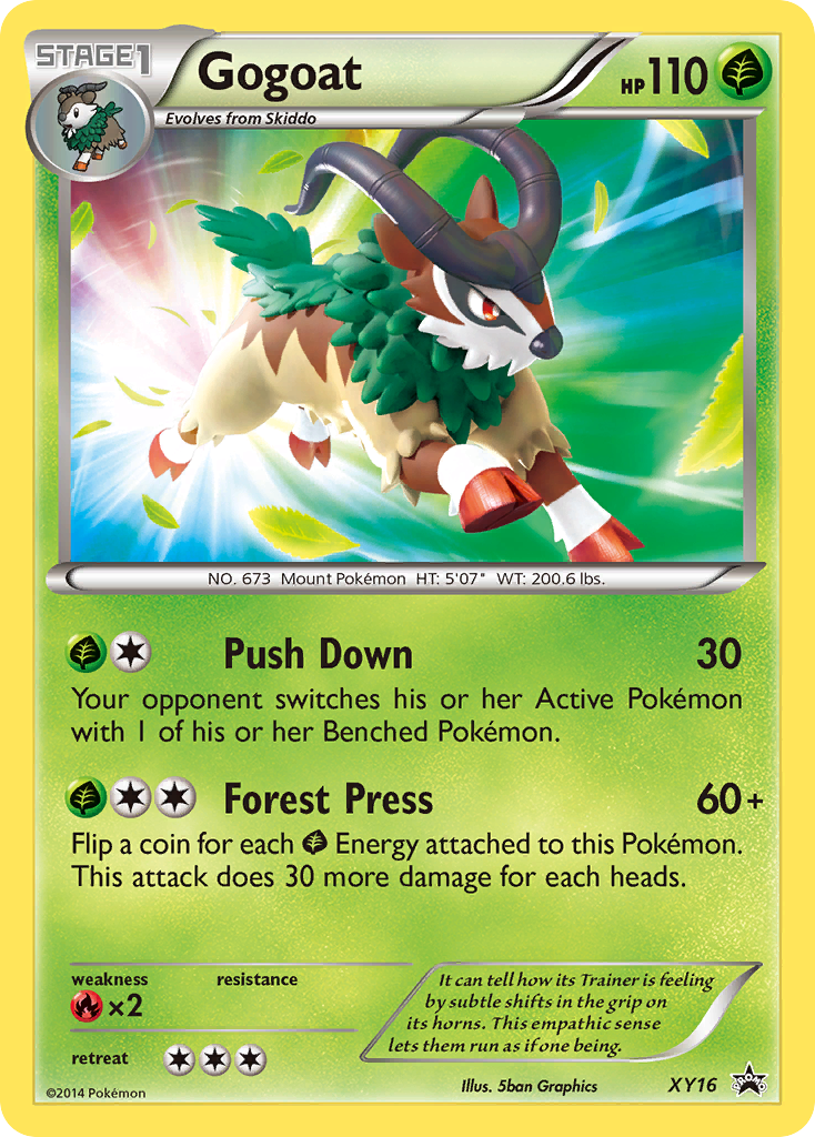 Gogoat (XY16) [XY: Black Star Promos] | Gear Gaming Bentonville
