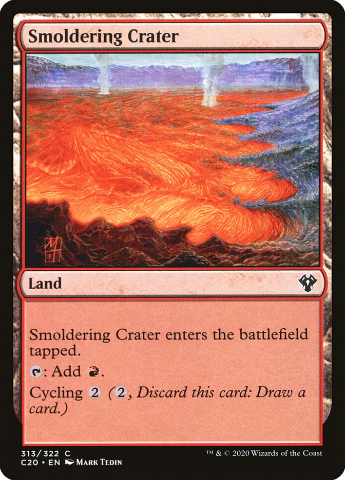Smoldering Crater [Commander 2020] | Gear Gaming Bentonville