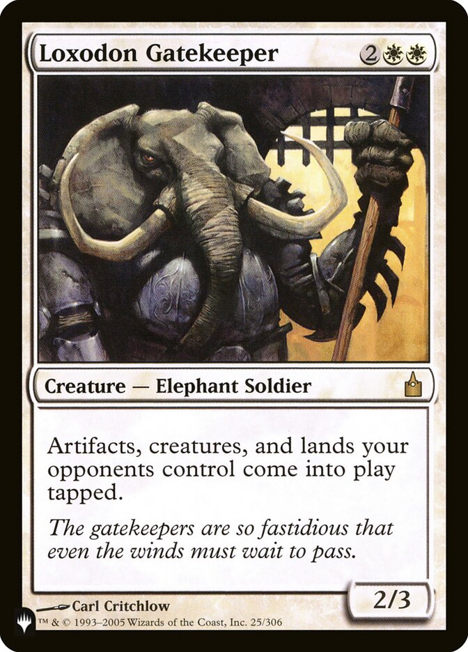 Loxodon Gatekeeper [The List] | Gear Gaming Bentonville