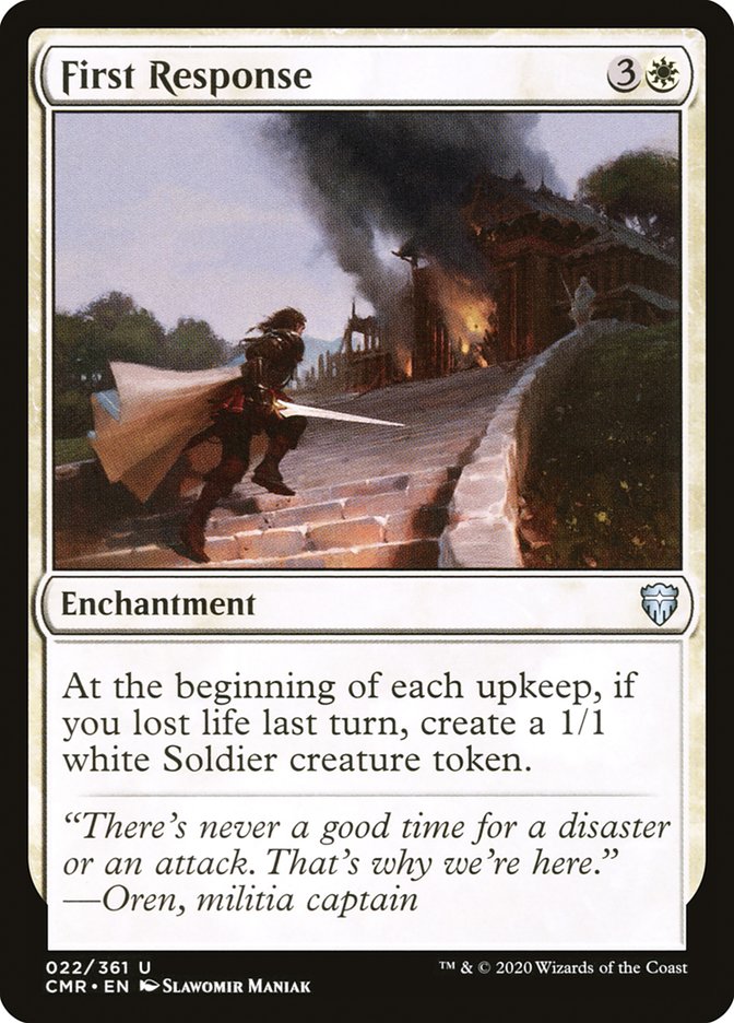 First Response [Commander Legends] | Gear Gaming Bentonville