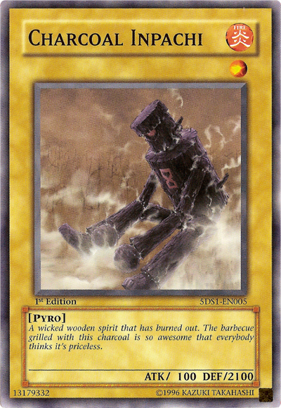 Charcoal Inpachi [5DS1-EN005] Common | Gear Gaming Bentonville