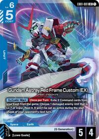 Gundam Astray Red Frame Custom (EX) (EB01-001) [Eternal Nexus] | Gear Gaming Bentonville