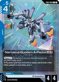 Narrative Gundam A-Packs (EX) (EB01-003) [Eternal Nexus] | Gear Gaming Bentonville
