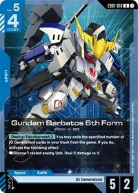 Gundam Barbatos 6th Form (EB01-010) [Eternal Nexus] | Gear Gaming Bentonville