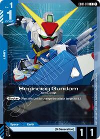 Beginning Gundam (EB01-011) [Eternal Nexus] | Gear Gaming Bentonville
