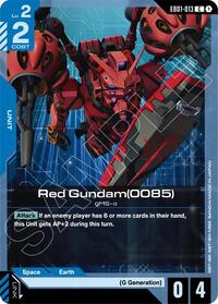 Red Gundam(0085) (EB01-013) [Eternal Nexus] | Gear Gaming Bentonville