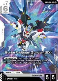 Strike Freedom Gundam (EX) (EB01-041) [Eternal Nexus] | Gear Gaming Bentonville