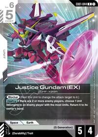 Justice Gundam (EX) (EB01-044) [Eternal Nexus] | Gear Gaming Bentonville