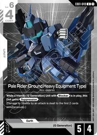 Pale Rider (Ground Heavy Equipment Type) (EB01-049) [Eternal Nexus] | Gear Gaming Bentonville