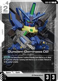 Gundam Geminass 02 (EB01-057) [Eternal Nexus] | Gear Gaming Bentonville