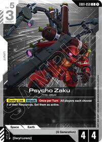 Psycho Zaku (EB01-059) [Eternal Nexus] | Gear Gaming Bentonville