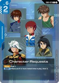 Character Requests (EB01-073) [Eternal Nexus] | Gear Gaming Bentonville