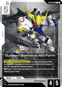 Gundam Barbatos 4th Form (ST10-007) [Starter Deck 10: Generation Pulse] | Gear Gaming Bentonville