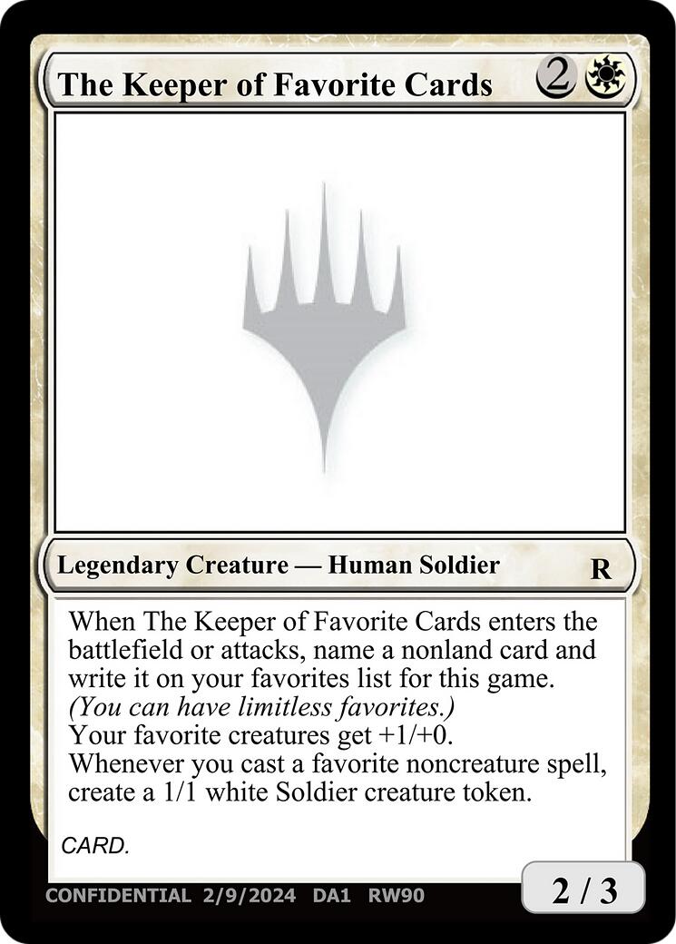 The Keeper of Favorite Cards (2/9/2024) [Unknown Event] | Gear Gaming Bentonville