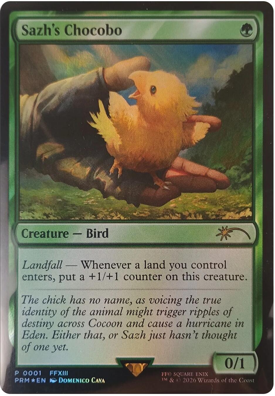 Sazh's Chocobo [FINAL FANTASY Promos] | Gear Gaming Bentonville