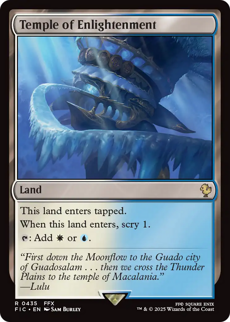 Temple of Enlightenment [FINAL FANTASY Commander] | Gear Gaming Bentonville