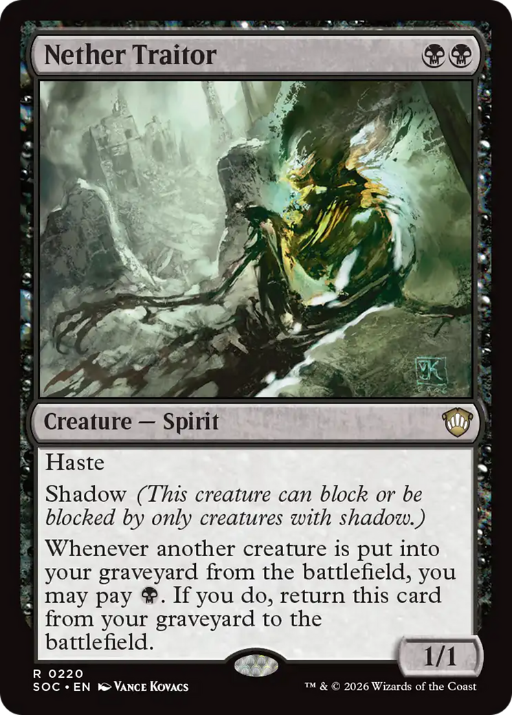 Nether Traitor [Secrets of Strixhaven Commander] | Gear Gaming Bentonville