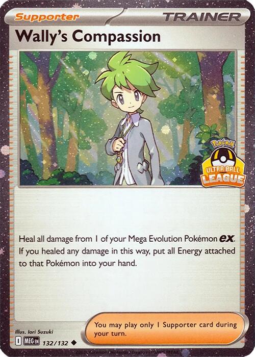 Wally's Compassion (132/132) (Ultra Ball League) [League & Championship Cards] | Gear Gaming Bentonville