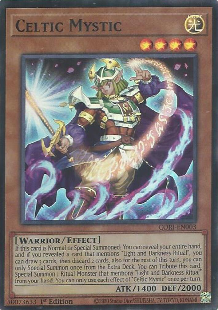 Celtic Mystic [CORI-EN003] Super Rare | Gear Gaming Bentonville