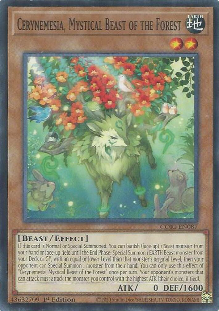 Cerynemesia, Mystical Beast of the Forest [CORI-EN087] Common | Gear Gaming Bentonville