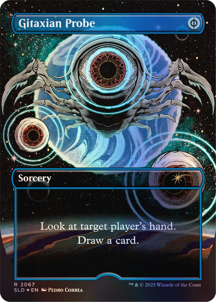 Gitaxian Probe (2067) (Rainbow Foil) [Secret Lair Drop Series] | Gear Gaming Bentonville