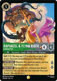 Rapunzel & Flynn Rider - Unlikely Pair (100/204) [Attack of the Vine!] | Gear Gaming Bentonville