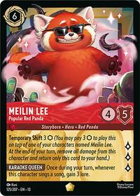 Meilin Lee - Popular Red Panda (125/204) [Attack of the Vine!] | Gear Gaming Bentonville