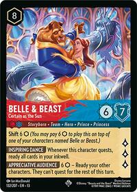 Belle & Beast - Certain as the Sun (132/204) [Attack of the Vine!] | Gear Gaming Bentonville