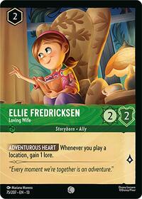 Ellie Fredricksen - Loving Wife (Foil) (75/204) [Attack of the Vine!] | Gear Gaming Bentonville