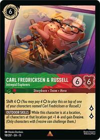 Carl Fredricksen & Russell - Intrepid Explorers (98/204) [Attack of the Vine!] | Gear Gaming Bentonville