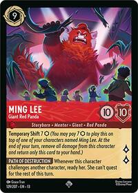 Ming Lee - Giant Red Panda (129/204) [Attack of the Vine!] | Gear Gaming Bentonville