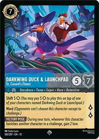Darkwing Duck & Launchpad - St. Canard's Finest (165/204) [Attack of the Vine!] | Gear Gaming Bentonville