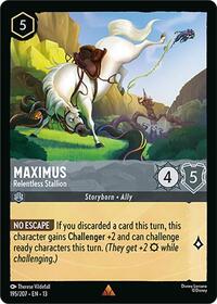 Maximus - Relentless Stallion (195/204) [Attack of the Vine!] | Gear Gaming Bentonville