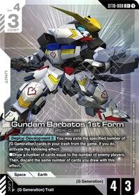 Gundam Barbatos 1st Form (C+) (ST10-008) [Starter Deck 10: Generation Pulse] | Gear Gaming Bentonville
