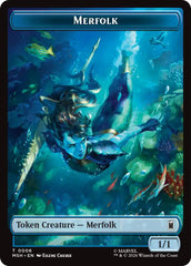 Merfolk // Doombot Double-Sided Token [Marvel Super Heroes Tokens] | Gear Gaming Bentonville