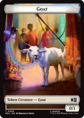 Goat // Construct Double-Sided Token [Marvel Super Heroes Commander Tokens] | Gear Gaming Bentonville