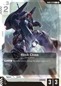 Rick Dias (Store Tournament Participation Pack 05) (GD02-079) [Gundam Promotional Cards] | Gear Gaming Bentonville