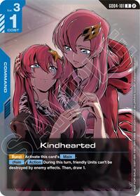Kindhearted (Store Tournament Participation Pack 05) (GD04-101) [Gundam Promotional Cards] | Gear Gaming Bentonville