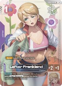 Lafter Frankland (Store Tournament Winner Pack 05) (GD02-095) [Gundam Promotional Cards] | Gear Gaming Bentonville