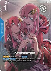 Kindhearted (Store Tournament Winner Pack 05) (GD04-101) [Gundam Promotional Cards] | Gear Gaming Bentonville