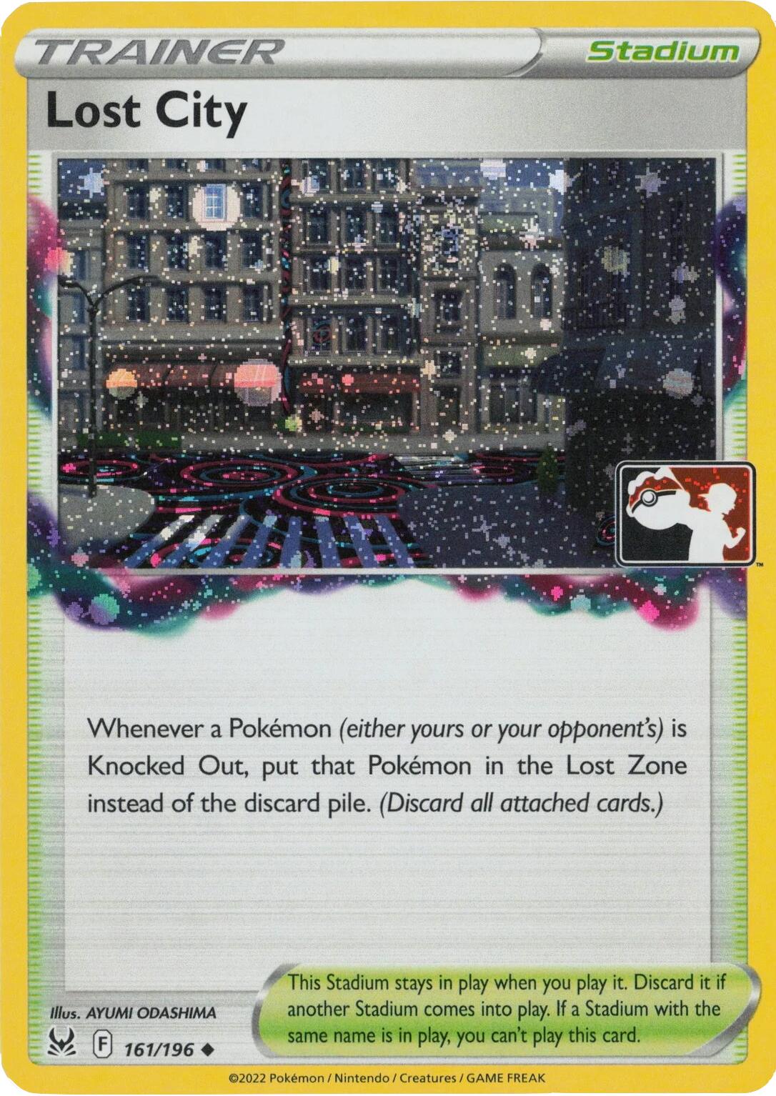 Lost City (161/196) (Cosmos Holo) [Prize Pack Series Four] | Gear Gaming Bentonville
