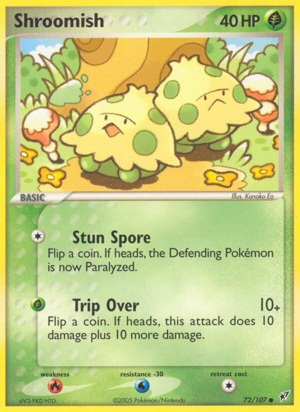 Shroomish (72/107) [EX: Deoxys] | Gear Gaming Bentonville