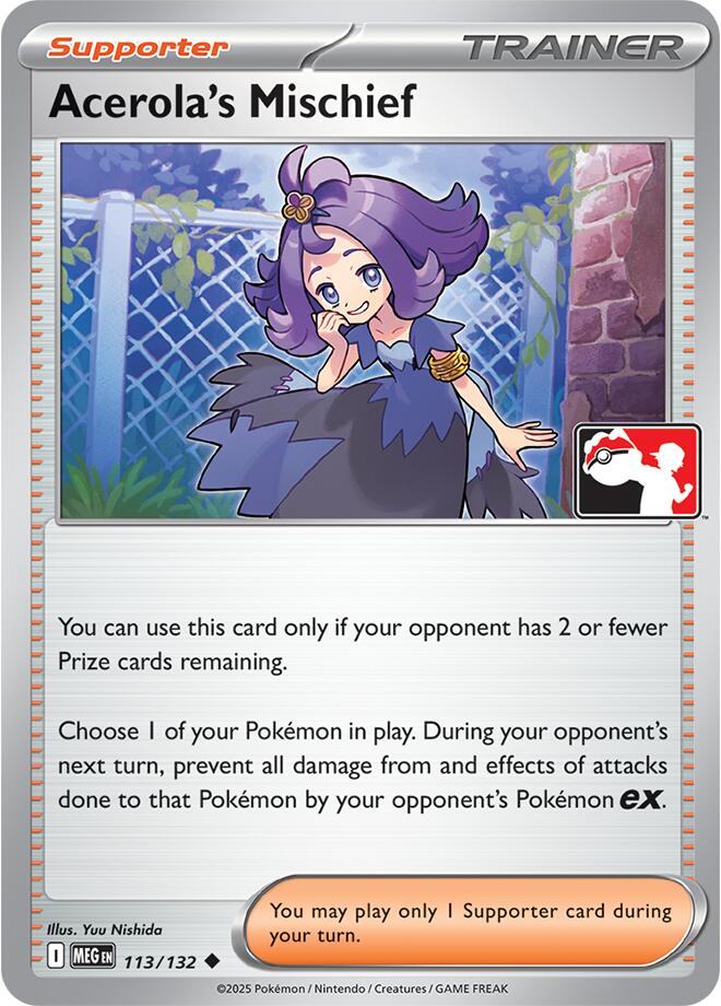 Acerola's Mischief (113/132) [Prize Pack Series Nine] | Gear Gaming Bentonville